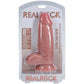 REALROCK 20cm Extra Thick Dildo with Balls - Flesh - Flesh 20 cm (8'') Extra Thick Dong