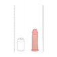 REALROCK 20cm Extra Thick Dildo - Flesh - Flesh 20 cm (8'') Extra Thick Dong