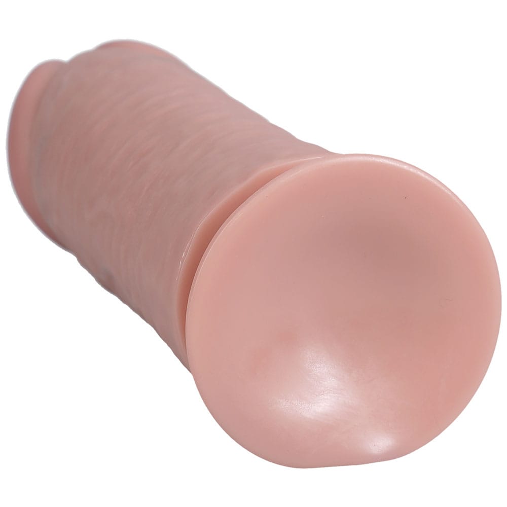 REALROCK 25cm Extra Thick Dildo - Flesh - Flesh 25 cm (10'') Extra Thick Dong