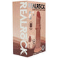 REALROCK Dual Density 6'' Sliding Skin Silicone Dildo - Tan - Tan 15.2 cm Sliding Skin Dildo