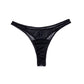 Maia DATE NIGHT PANTY VIBE - L/XL - Black L/XL Panty with Pink USB Rechargeable Bullet & Remote