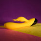 Selopa BUZZZ BUNNY - Yellow 19.7 cm USB Rechargeable Rabbit Vibrator