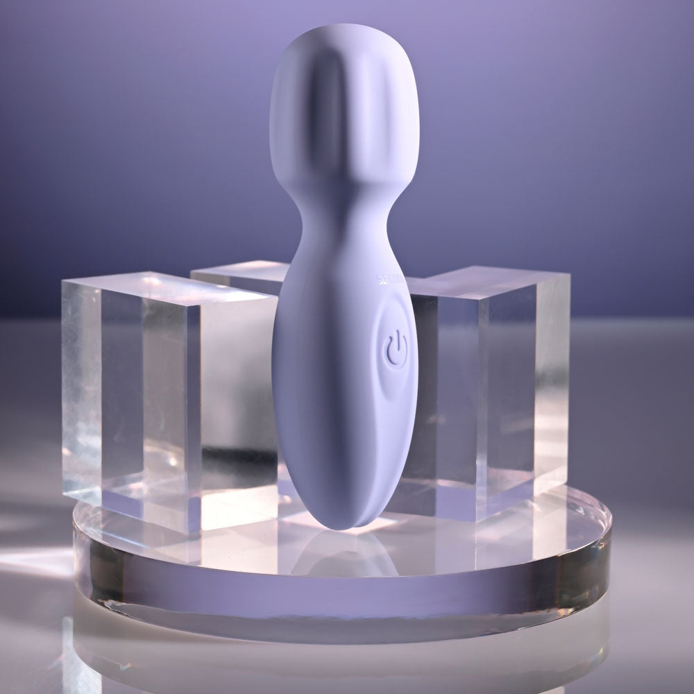 Selopa LIL' WAND - Purple 11 cm USB Rechargeable Massage Wand