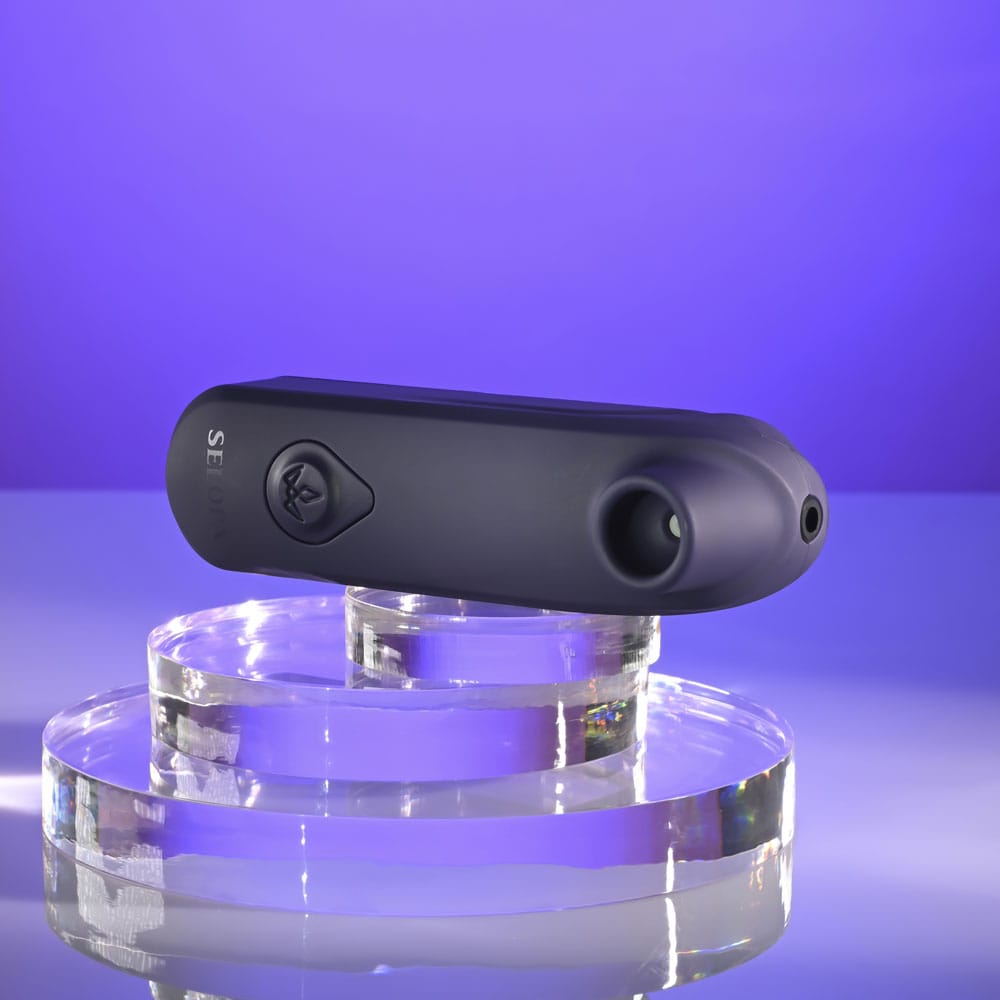 Selopa SURE THING - Black Vibrating & Sucking Stimulator