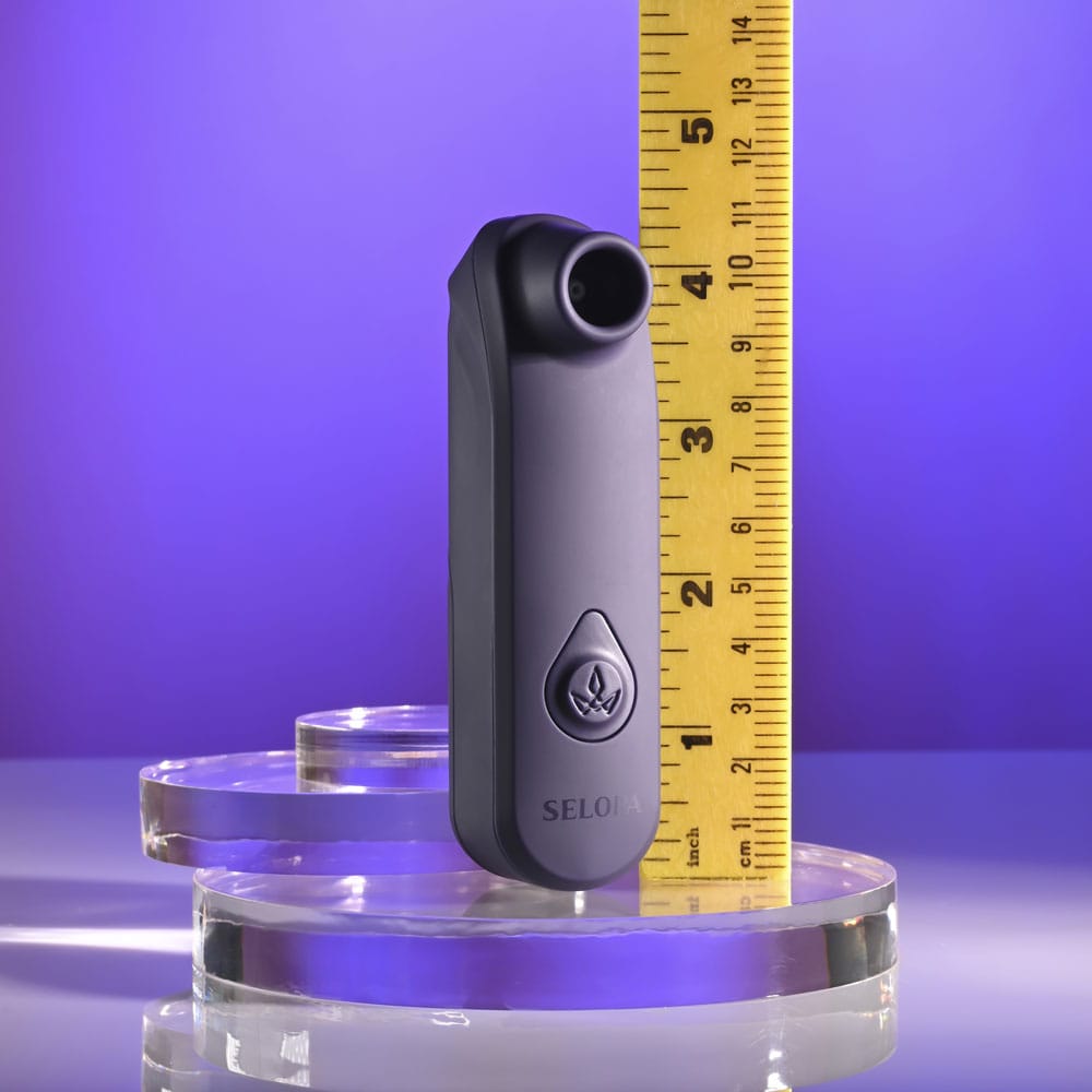 Selopa SURE THING - Black Vibrating & Sucking Stimulator