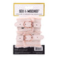 Sex & Mischief Peaches n CreaMe Fur Handcuffs - Peach Restraints