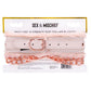 Sex & Mischief Peaches n CreaMe Fur Collar & Leash - Peach Restraint
