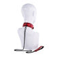 S&M Exs & Ohs Collar and Leash - Red Neck Restraint