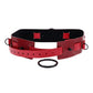 S&M Exs & Ohs Bound and Belted - Red Bondage Belt