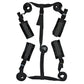 Sex & Mischief Bed Bondage Restraint Kit - Under the Bed Restraint System