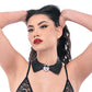 Sex & Mischief Heartbound Lace Day Collar - Black Submission Collar
