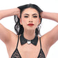 Sex & Mischief Heartbound Lace Day Collar - Black Submission Collar