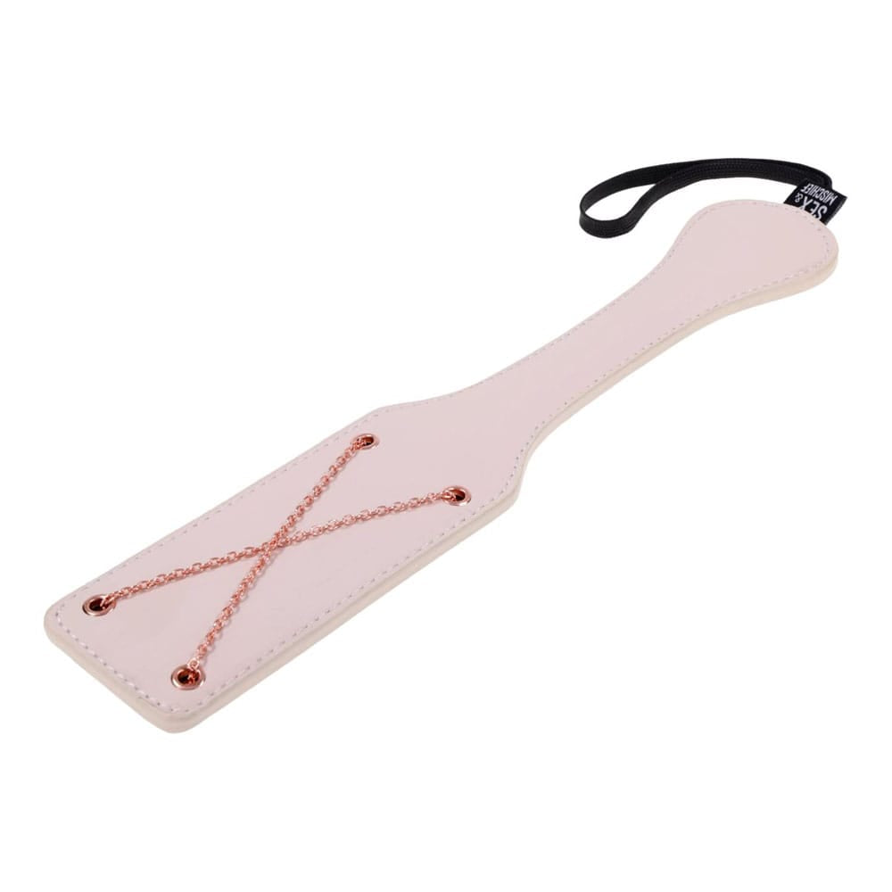 Sex & Mischief Peaches n CreaMe Chain Impressions Paddle - Peach Spanking Paddle