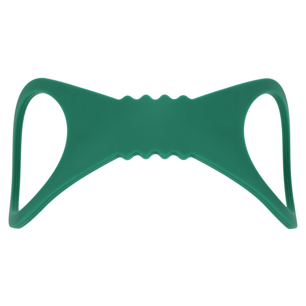 Sex & Mischief Indica Large Silicone Cuffs - Green Large Restraints