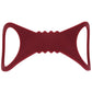 Sex & Mischief Enchanted Large Silicone Cuffs - Burgundy Large Restraints