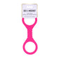 Sex & Mischief Small Hot Pink Silicone Cuffs - Hot Pink Small Restraints