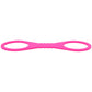 Sex & Mischief Large Hot Pink Silicone Cuffs - Hot Pink Large Restraints