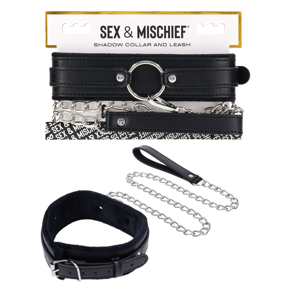Shadow Collar & Leash: Elegant Control & Comfort