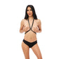 Shadow Body Harness: Chic Faux Leather Fashion Statement