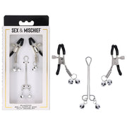 Provocative Shadow Bell Nipple & Clit Jewelry Set