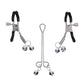 Provocative Shadow Bell Nipple & Clit Jewelry Set
