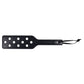 High-Performance Black Faux Leather Paddle with Grip