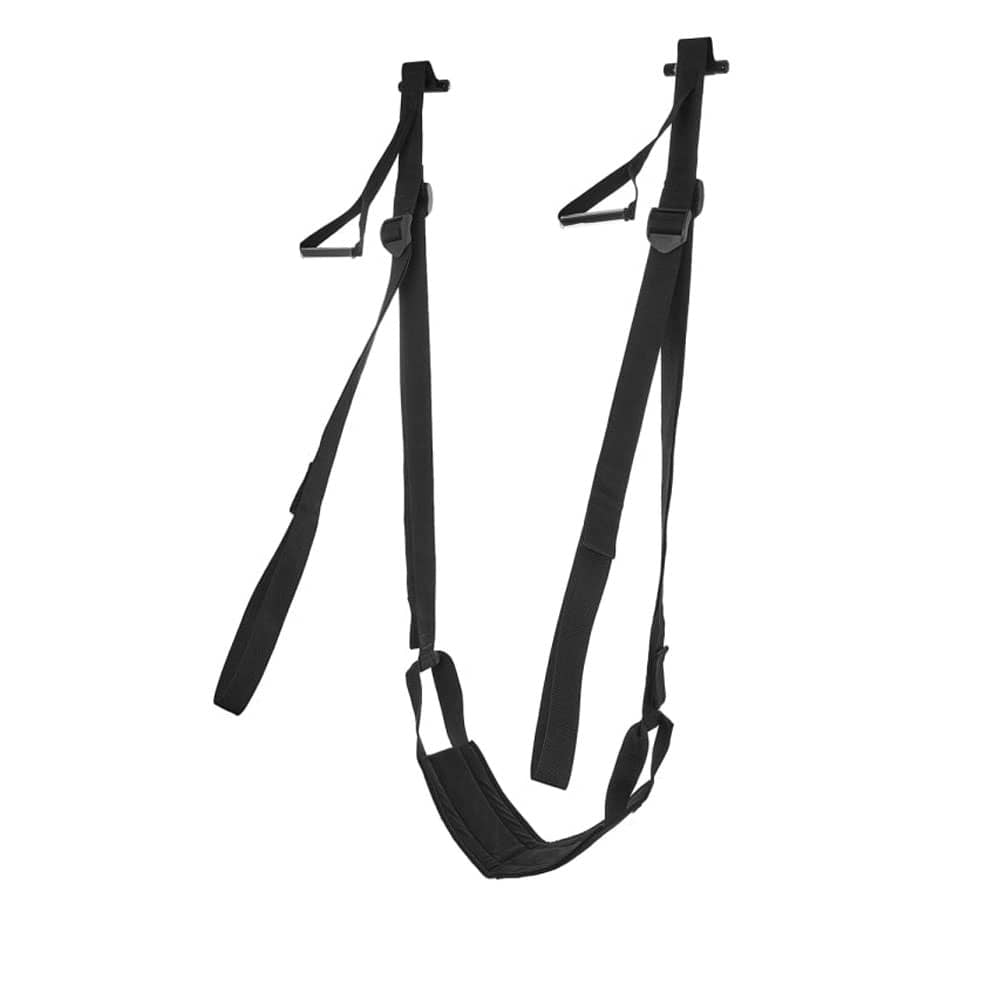 SPORTSHEETS Door Jam Sex Sling - Black Door Swing