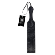 SPORTSHEETS Velvet Noir Loop Paddle - Black 42 cm Paddle