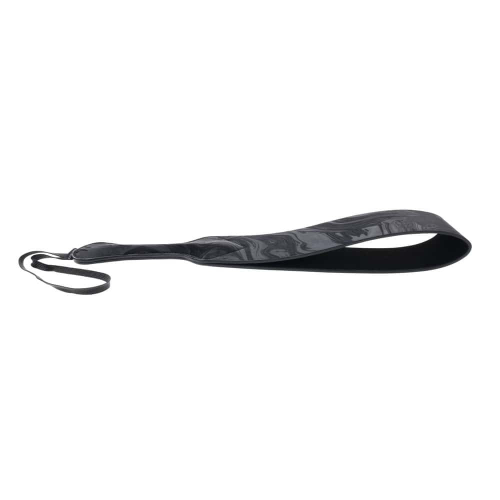 SPORTSHEETS Velvet Noir Loop Paddle - Black 42 cm Paddle