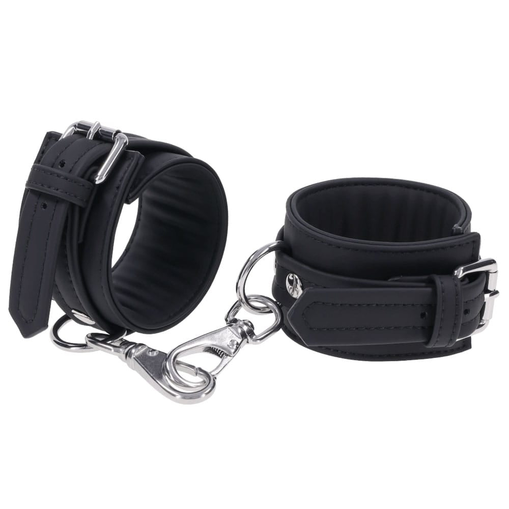 SPORTSHEETS Signature Midnight Muse Handcuffs - Black Adjustable Restraints