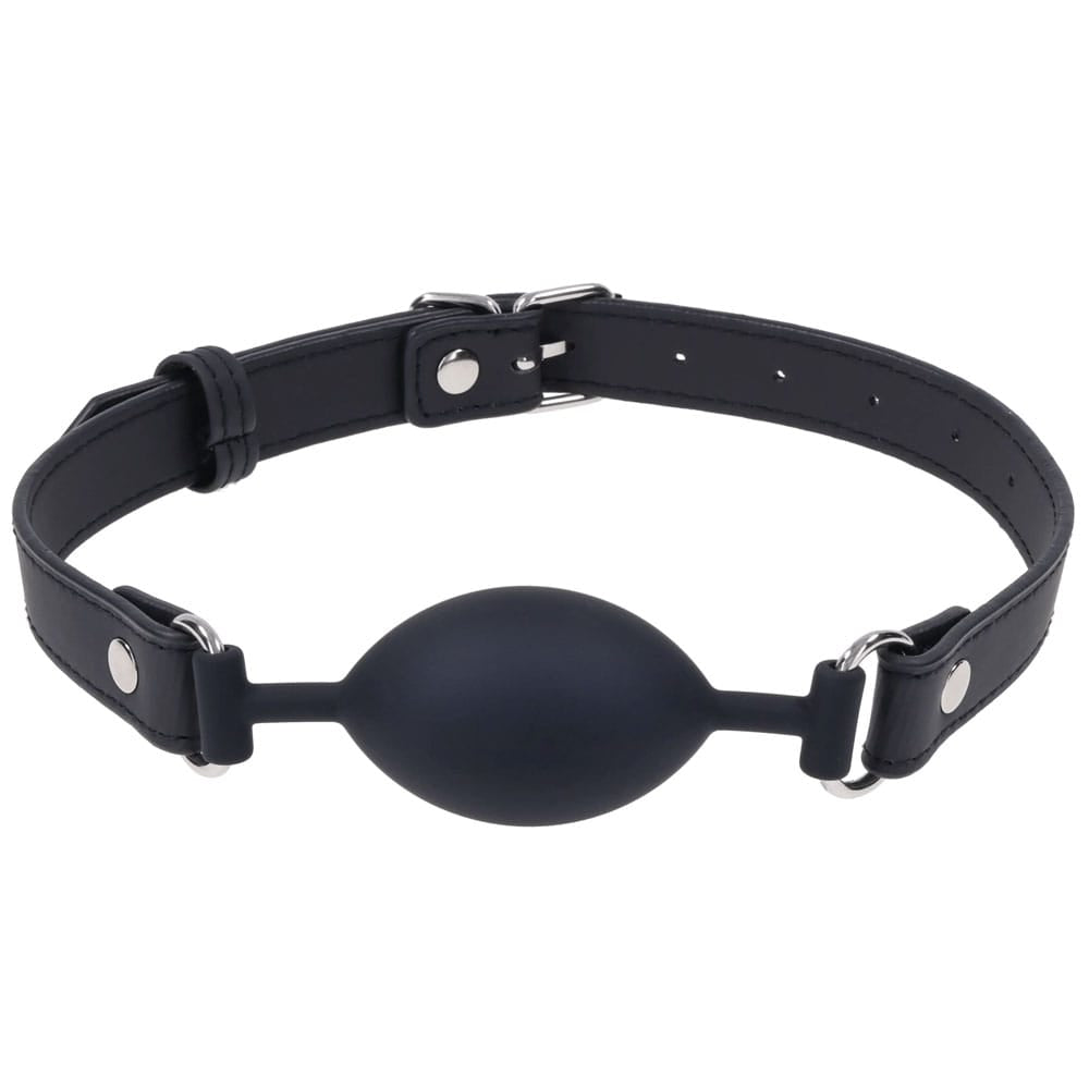 SPORTSHEETS Signature Midnight Muse Oval Gag - Black Mouth Restraint