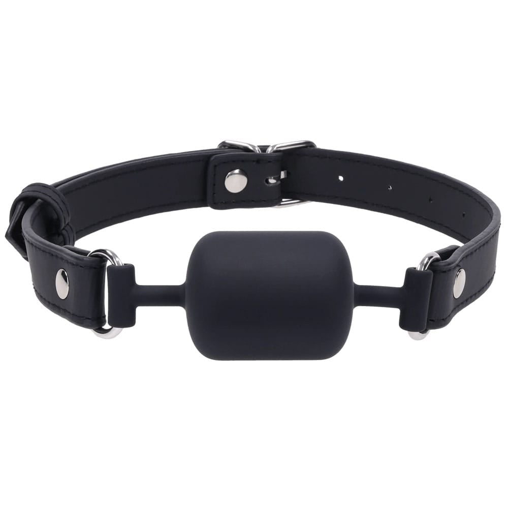 SPORTSHEETS Signature Midnight Muse Barrel Gag - Black Mouth Restraint