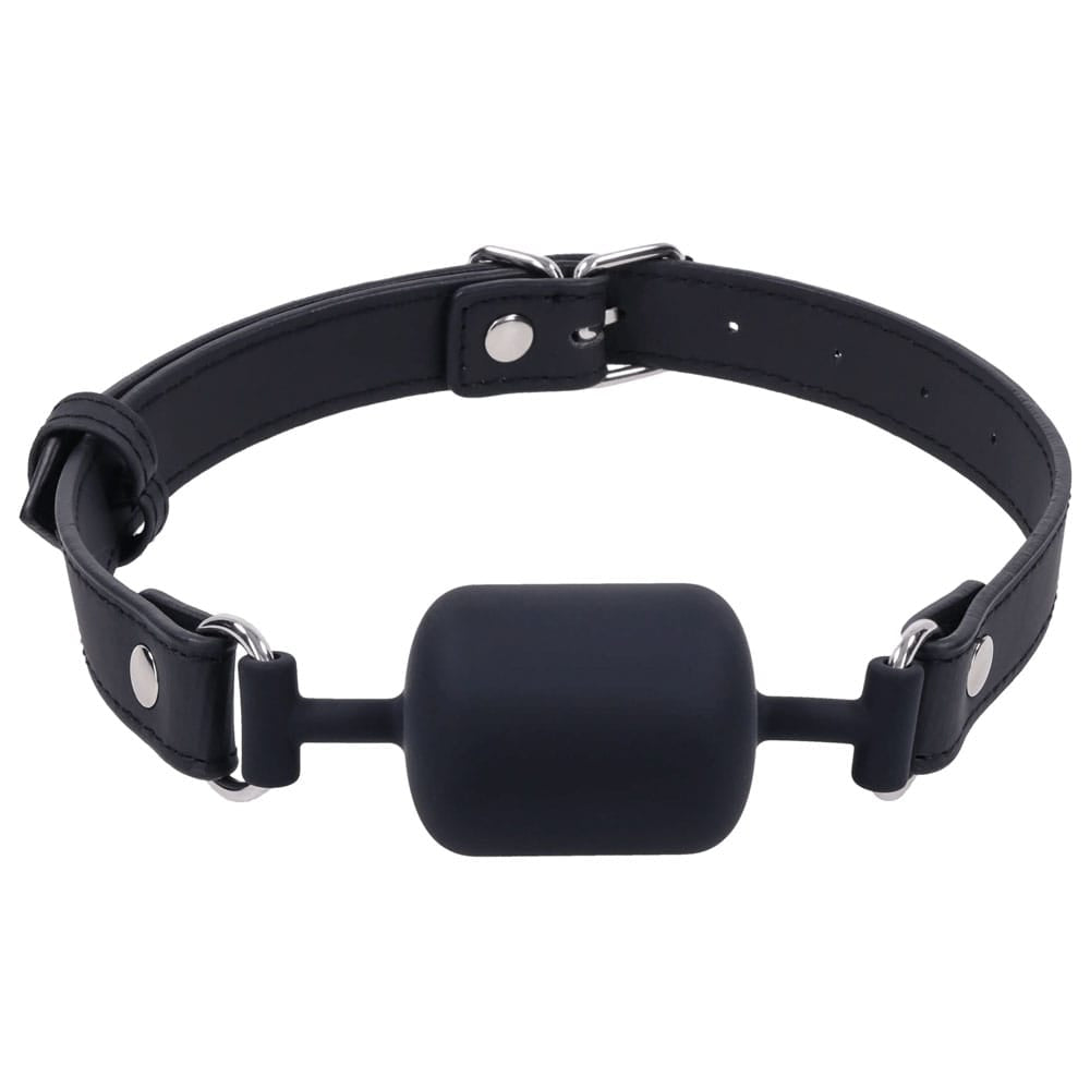SPORTSHEETS Signature Midnight Muse Barrel Gag - Black Mouth Restraint