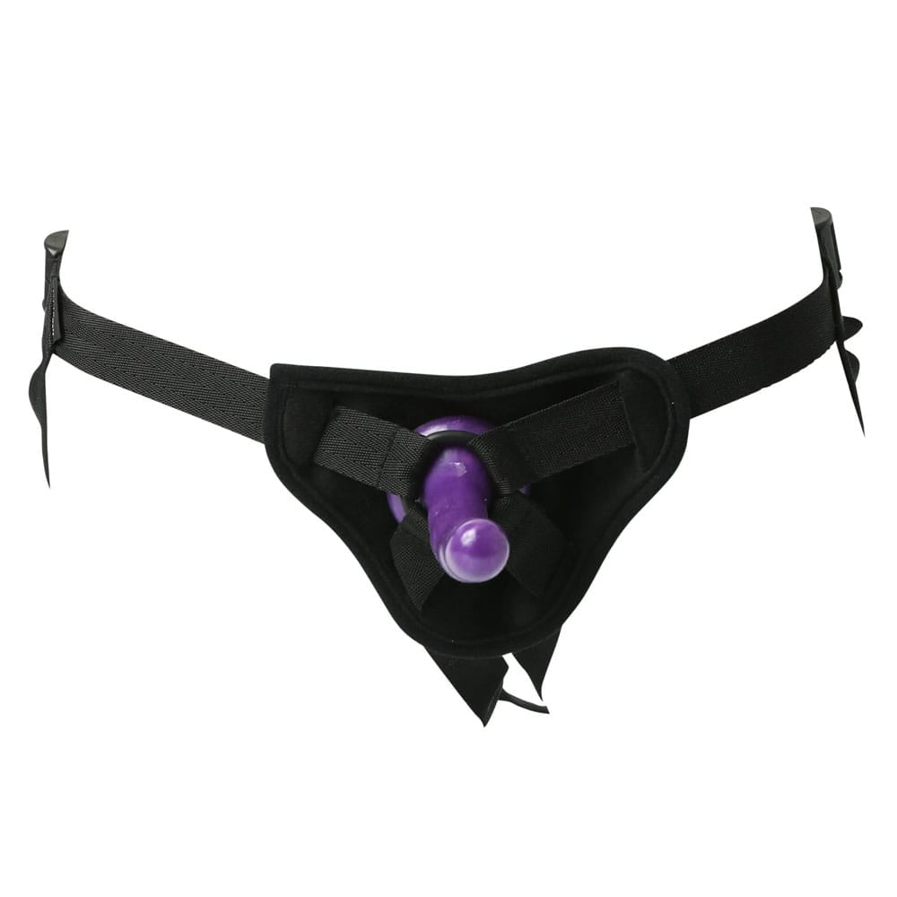 SPORTSHEETS New Comers Strap-On - Purple 12.7 cm Strap-On