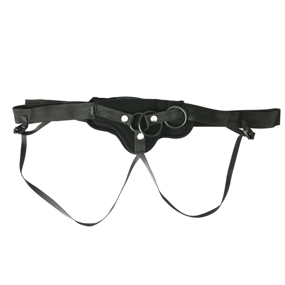 SPORTSHEETS Curvy Divine Strap-On - Black Plus Size Adjustable Strap-On Harness (No Probe Included)