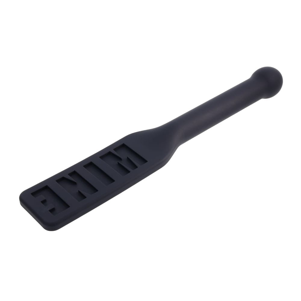 EDGE MINE Silicone Paddle - Black Spanking Paddle