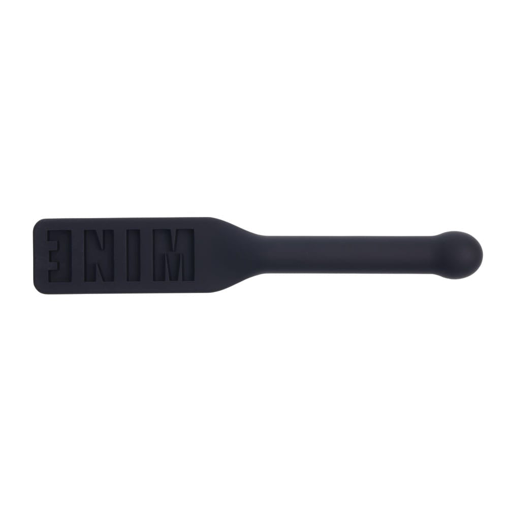 EDGE MINE Silicone Paddle - Black Spanking Paddle