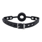 EDGE Silicone Ring Gag - Black Mouth Restraint