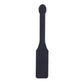EDGE Pins & Needles Silicone Paddle - Black Spanking Paddle with Insertable Handle