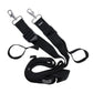 EDGE Adjustable Door Restraints - Black Restraints (Cuffs not included)