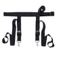 EDGE Adjustable Door Restraints - Black Restraints (Cuffs not included)