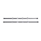 EDGE MINE Pinching Rods - Adjustable Nipple Restraint