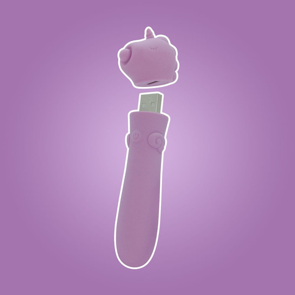 Unihorn - USB Bullet - Karma Lilac - Lilac USB Rechargeable Vibrating Bullet