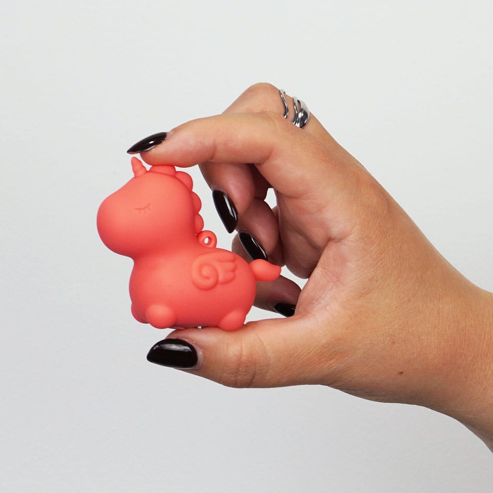 Unihorn Mini - Peachy Pony - Peach USB Rechargeable Stimulator