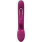 VIVE Mika - Pink - Pink 23.2 cm USB Rechargeable Rabbit Vibrator with Flapping Shaft