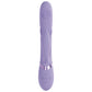 VIVE Pallina - Purple - Purple 25 cm USB Rechargeable Tapping Rabbit Vibrator