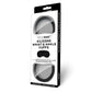 WhipSmart Silicone Wrist & Ankle Cuffs - Black - Black Restraints with Bonus Eye Mask
