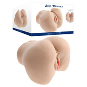 Zero Tolerance LETS GET READY TO RUMBLE - Flesh USB Rechargeable Vibrating Doggy Style Torso Masturbator