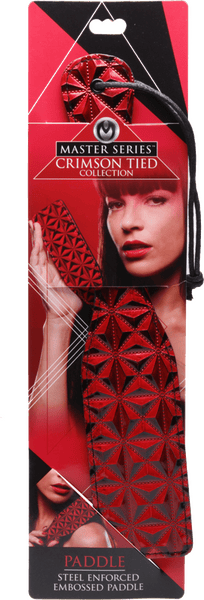 Crimson Tied Steel Enforced Spanking Paddle - Btantalized.com.au