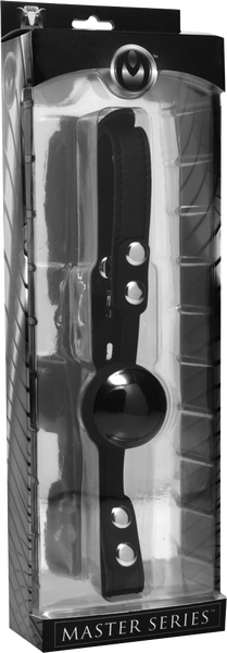 Premium Hush Locking Silicone Comfort Ball Gag - Btantalized.com.au
